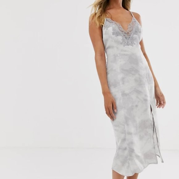 NWT FREE PEOPLE Chasing Shadows Slip Dress  size S - Picture 5 of 16